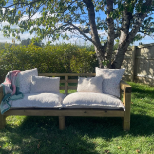 Outdoor Bench 4-Seater